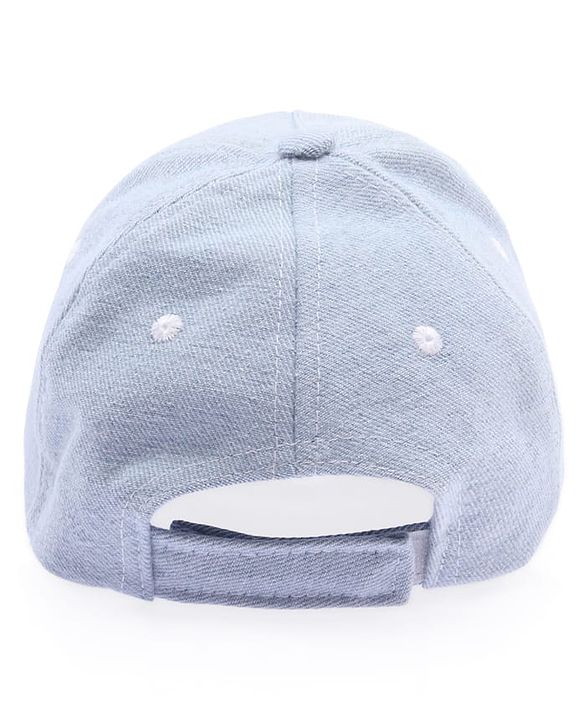 Pine Kids Marvel Cotton Woven Summer Cap with Avengers Graphic White - Diameter 16.5 cm