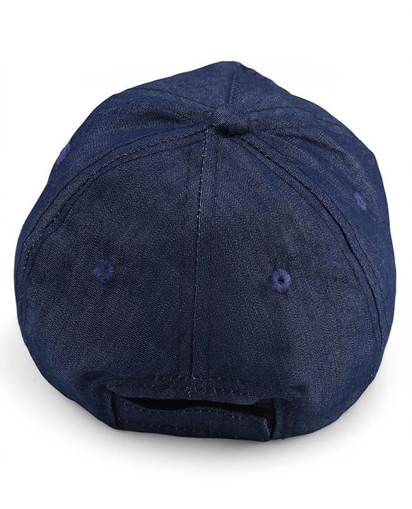 Pine Kids Marvel Cotton Woven Summer Cap With Avengers Graphics Blue - Diameter 21 cm