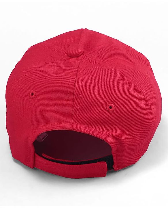Pine Kids Marvel Cotton Woven Summer Cap With Marvel Print Red - Diameter 16 cm