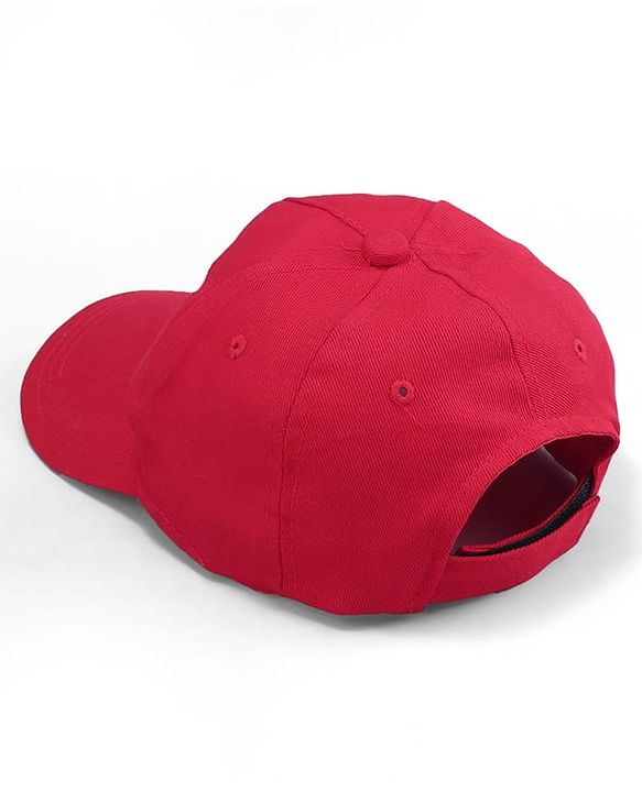 Pine Kids Marvel Cotton Woven Summer Cap With Marvel Print Red - Diameter 16 cm