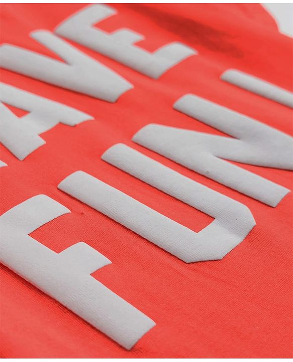 Babyhug 100% Cotton Knit Half Sleeves Text Printed T-Shirt - Red