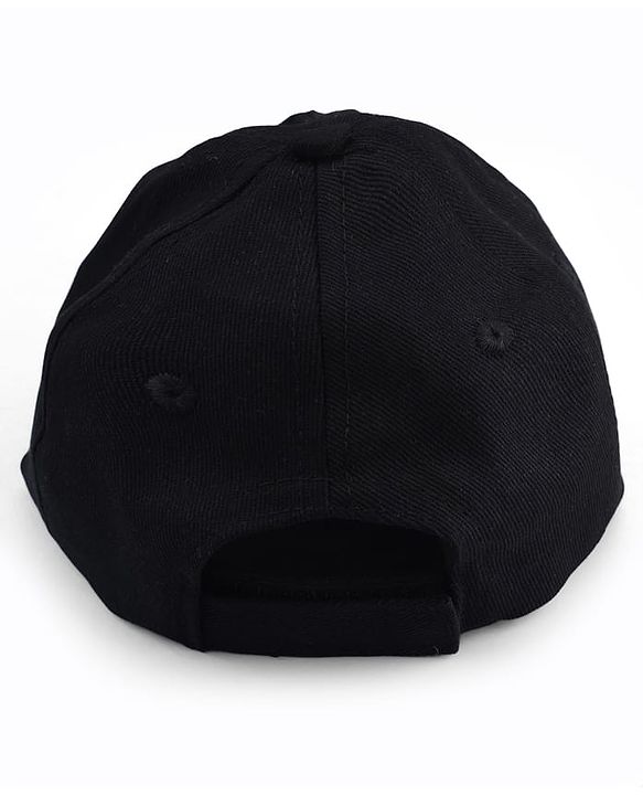 Pine Kids Marvel Cotton Woven Summer Cap With Avengers Graphics Black - Diameter 20 cm