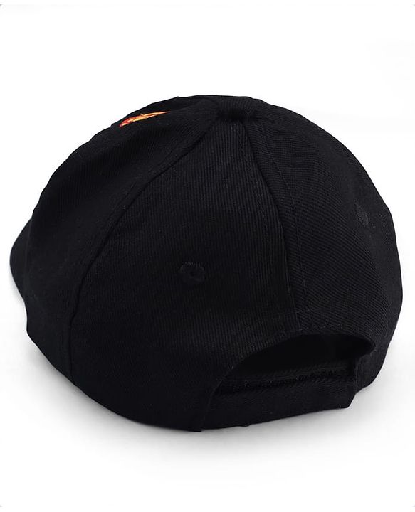 Pine Kids Marvel Cotton Woven Summer Cap With Avengers Graphics Black - Diameter 20 cm