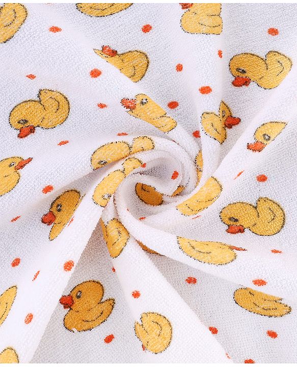 Babyhug 100% Cotton Terry Washcloth & Burp Cloth Set of 12| Ultra Soft & Absorbent| Quick Dry| Multicolour Prints & Solids| Gentle on Baby Skin | Newborn & Baby Essentials