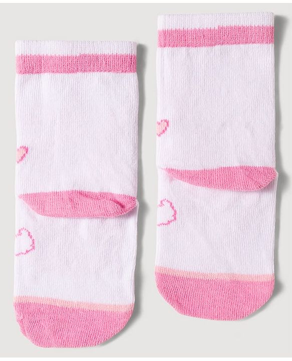 Cute Walk by Babyhug Disney Knit Ankle Length Antibacterial Socks with Marie Design Pack of 3 - Multicolor
