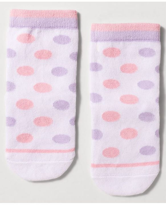 Cute Walk by Babyhug Disney Knit Ankle Length Antibacterial Socks with Marie Design Pack of 3 - Multicolor