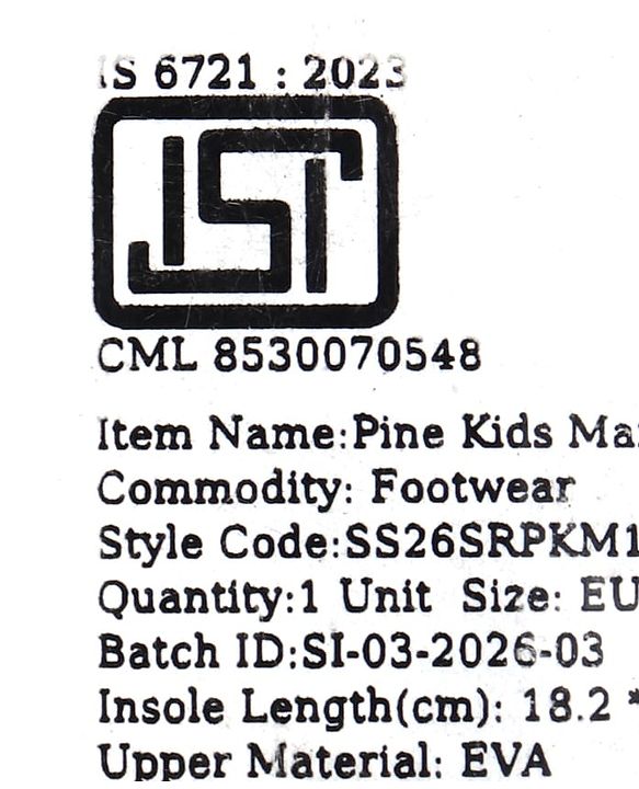 Pine Kids Marvel Slip On Flip Flops with Spider-Man Print - Red