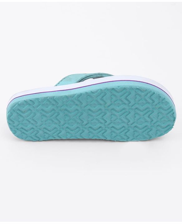 Pine Kids Disney Slip On Flip Flops with Ariel Print - Blue
