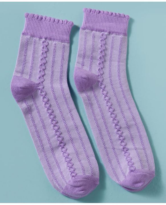Pine Kids Cotton Knit Ankle Length Solid Colour Socks Pack Of 3 ( Colour May Vary )