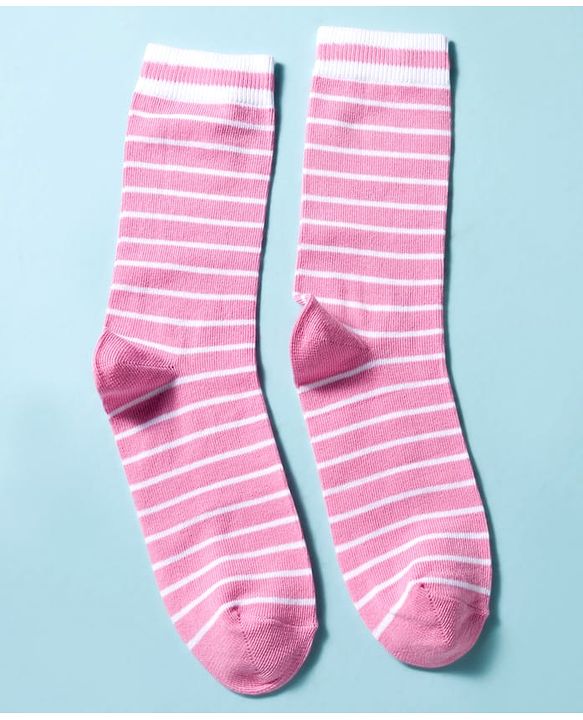 Pine Kids Cotton Knit Ankle Length Striped Socks With Star Design Pack Of 3 ( Colour May Vary )