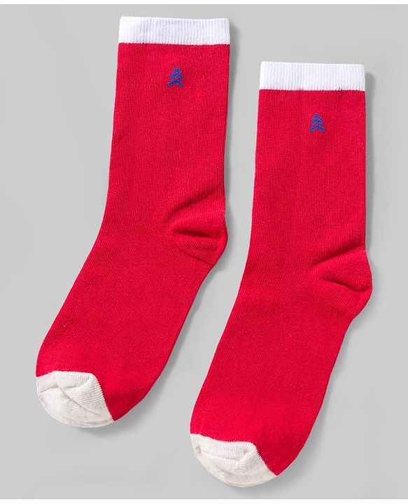 Pine Kids Cotton Knit Ankle Length Solid Socks Pack Of 3 ( Colour May Vary )