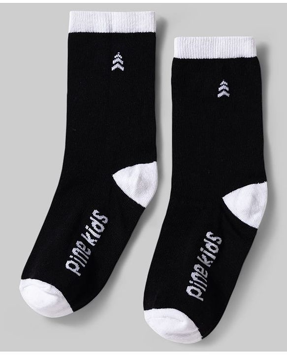 Pine Kids Cotton Knit Ankle Length Socks With Stripes & Star  Design Pack Of 5 ( Colour May Vary )
