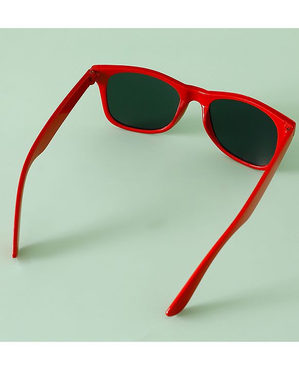 Pine Kids Solid Coloured Sunglasses - Red