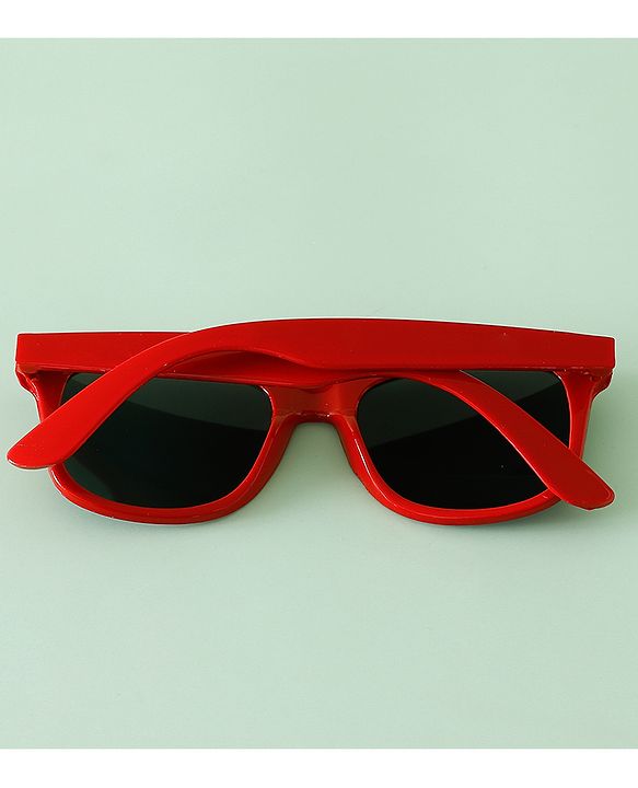 Pine Kids Solid Coloured Sunglasses - Red