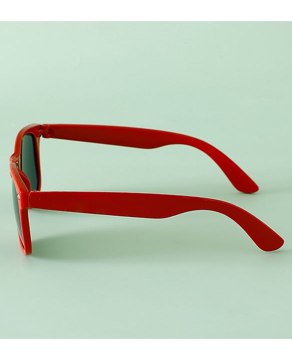 Pine Kids Solid Coloured Sunglasses - Red