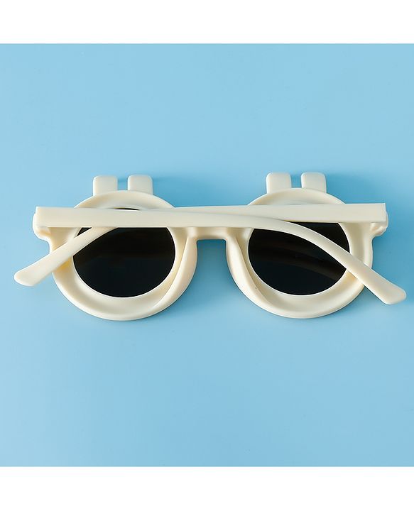 Babyhug Sunglasses With Bunny Applique - Beige