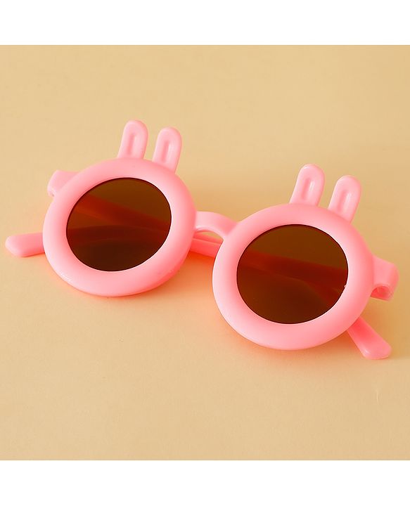 Babyhug Sunglasses With Bunny Applique - Beige