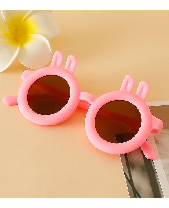 Babyhug Sunglasses With Bunny Applique - Beige