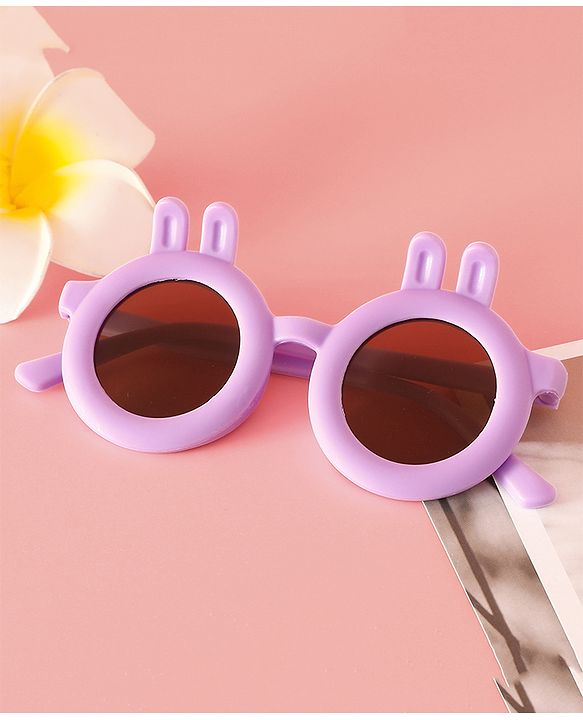 Babyhug Sunglasses With Bunny Applique - Beige