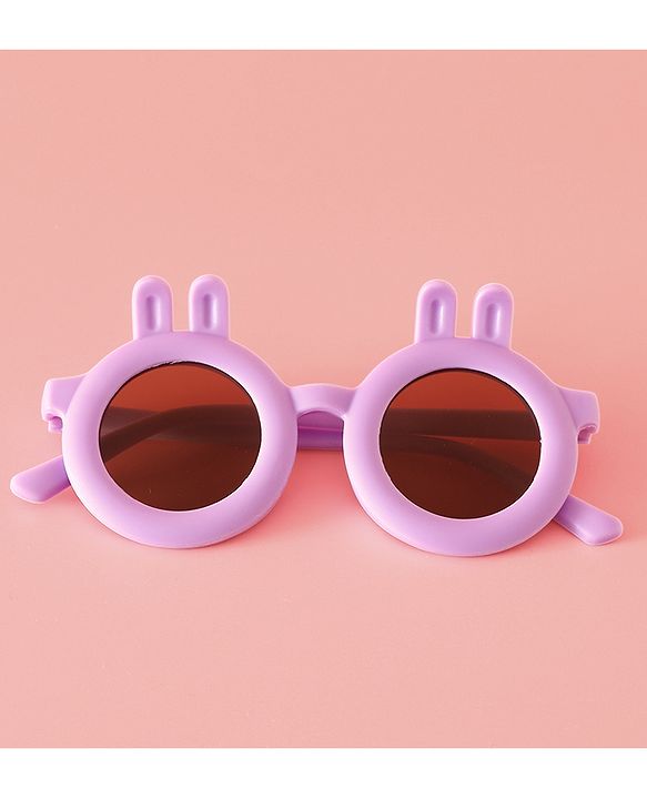 Babyhug Sunglasses With Bunny Applique - Beige