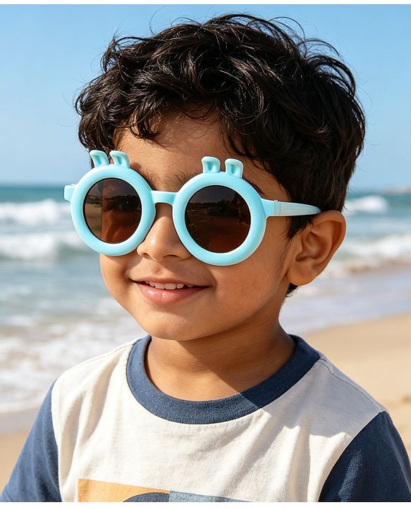 Babyhug Sunglasses With Bunny Applique - Beige