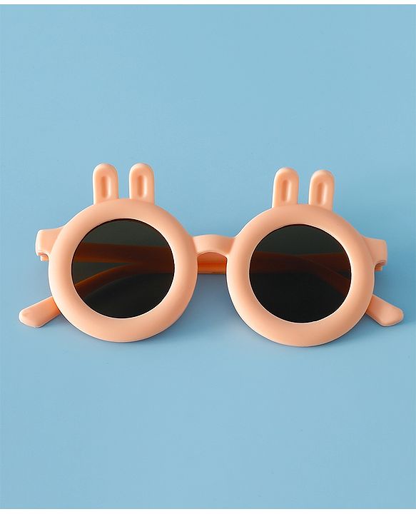 Babyhug Sunglasses With Bunny Applique - Beige