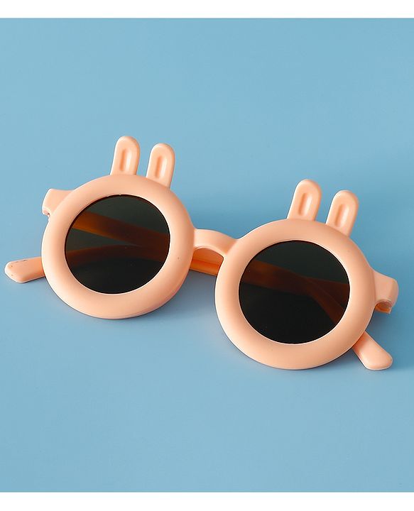 Babyhug Sunglasses With Bunny Applique - Beige