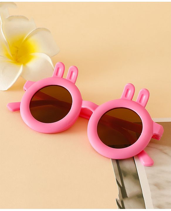 Babyhug Sunglasses With Bunny Applique - Beige