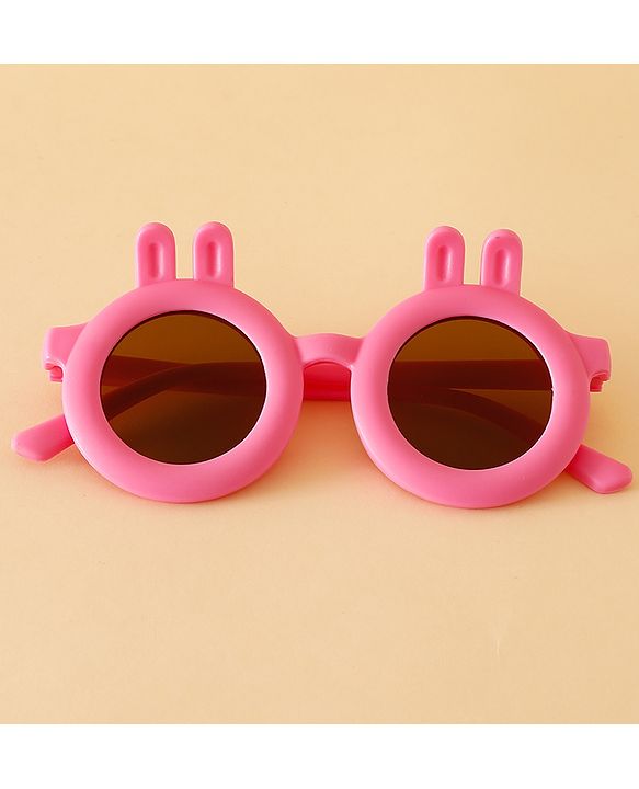 Babyhug Sunglasses With Bunny Applique - Beige