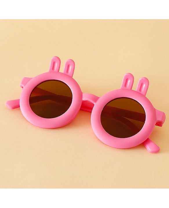 Babyhug Sunglasses With Bunny Applique - Beige