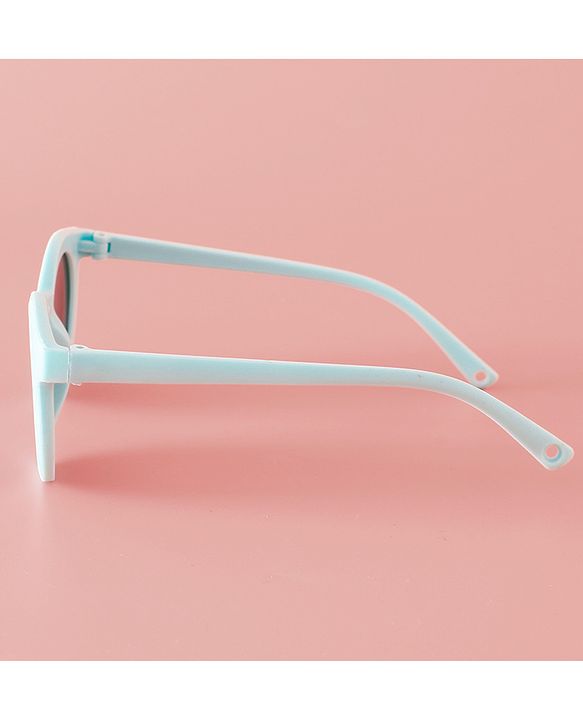 Babyhug Solid Coloured Round Shaped  Sunglasses  - Purple