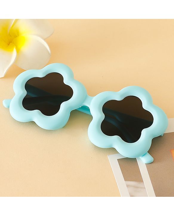 Babyhug Floral Shaped Sunglasses - Fuchsia