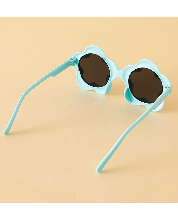 Babyhug Floral Shaped Sunglasses - Fuchsia