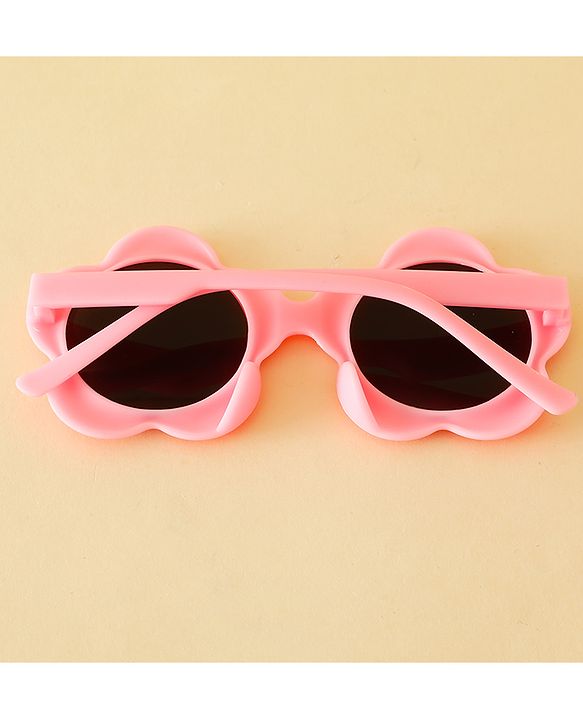 Babyhug Floral Shaped Sunglasses - Fuchsia