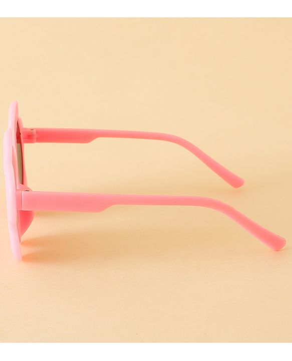 Babyhug Floral Shaped Sunglasses - Fuchsia