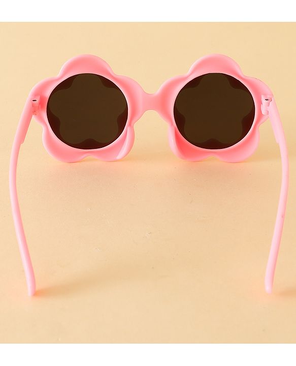 Babyhug Floral Shaped Sunglasses - Fuchsia