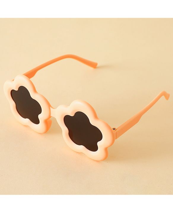 Babyhug Floral Shaped Sunglasses - Fuchsia