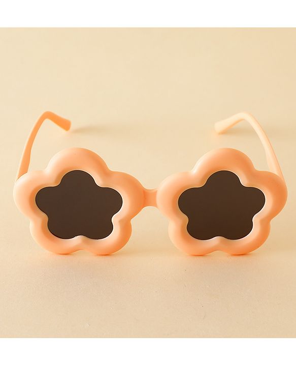 Babyhug Floral Shaped Sunglasses - Fuchsia