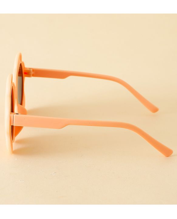Babyhug Floral Shaped Sunglasses - Fuchsia