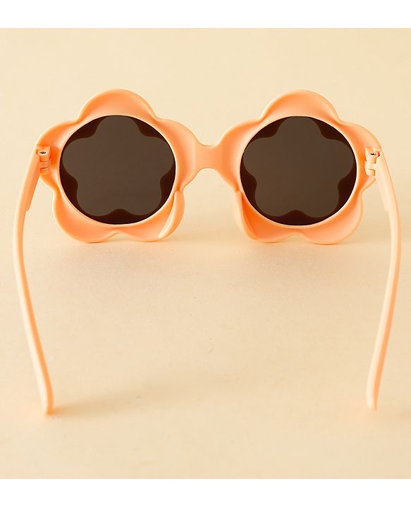 Babyhug Floral Shaped Sunglasses - Fuchsia