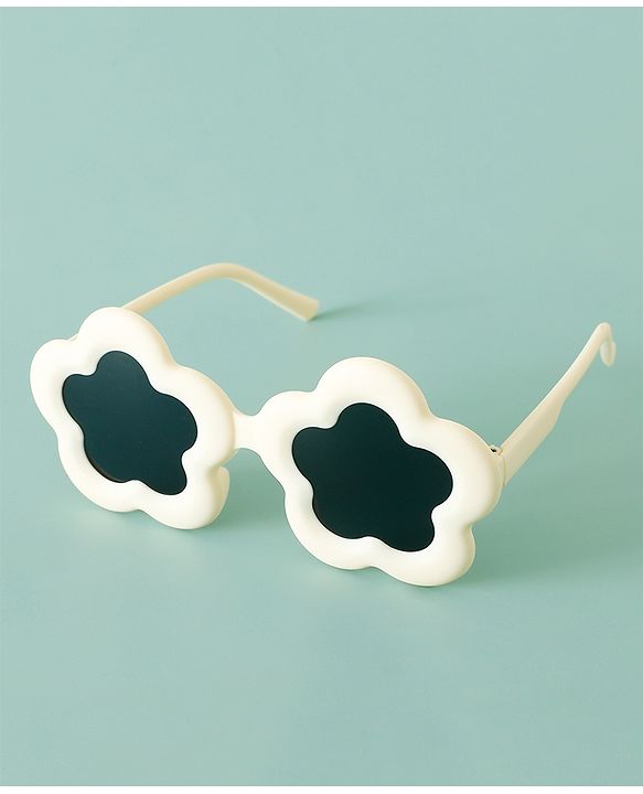 Babyhug Floral Shaped Sunglasses - Fuchsia