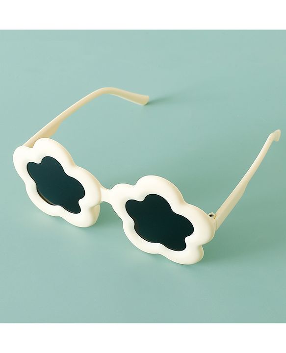 Babyhug Floral Shaped Sunglasses - Fuchsia
