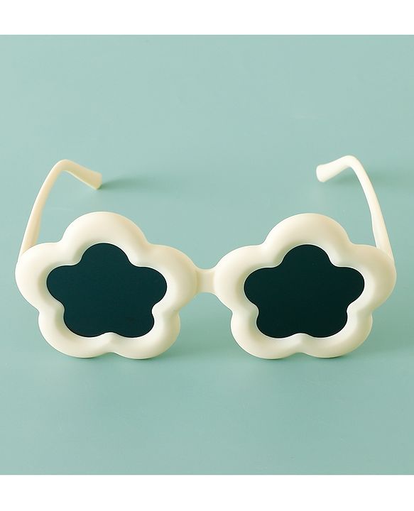 Babyhug Floral Shaped Sunglasses - Fuchsia