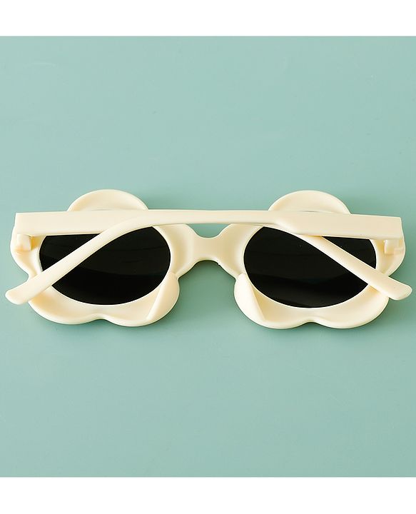 Babyhug Floral Shaped Sunglasses - Fuchsia