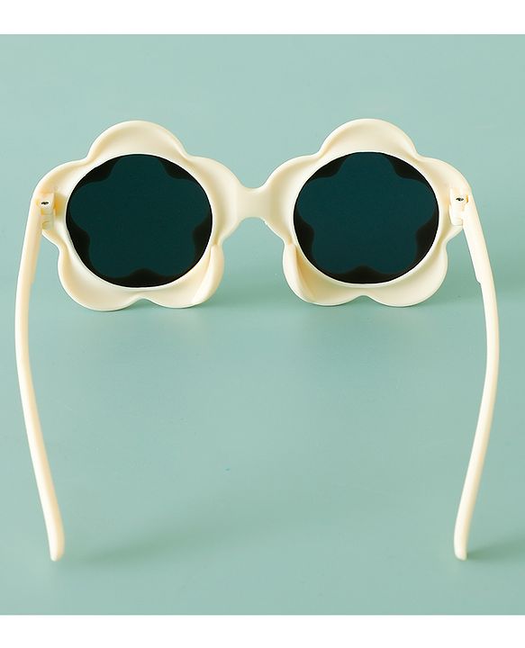 Babyhug Floral Shaped Sunglasses - Fuchsia