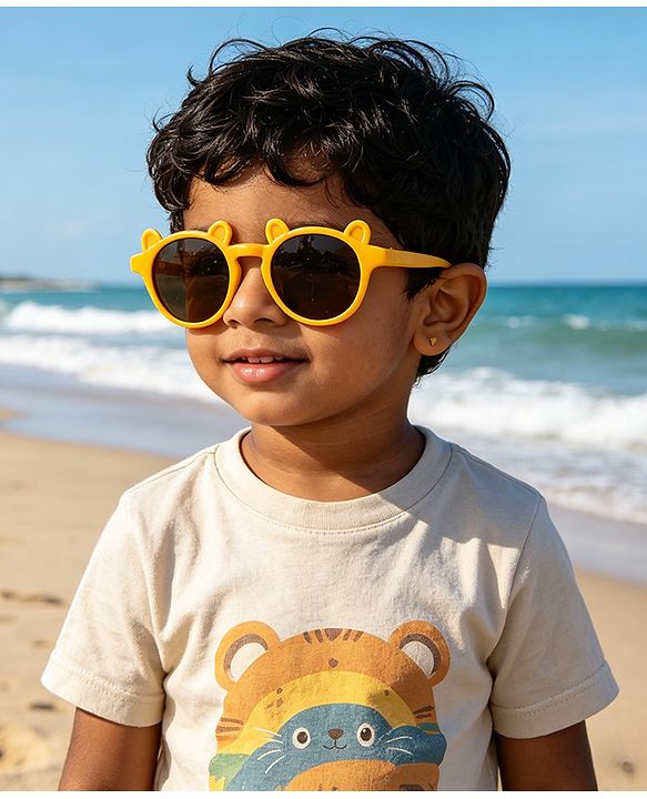 Babyhug Sunglasses with Ear Applique - Purple