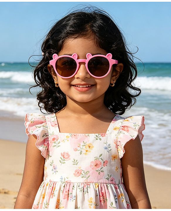 Babyhug Sunglasses with Ear Applique - Purple