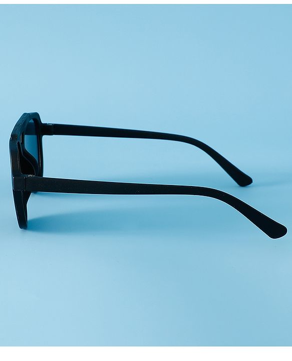 Pine Kids Solid Colour Sunglasses - Black