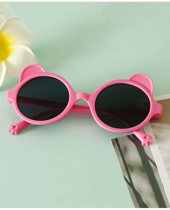 Babyhug Free Size Round Sunglasses - Fuchsia