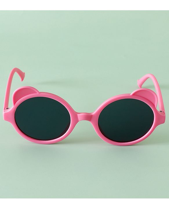 Babyhug Free Size Round Sunglasses - Fuchsia